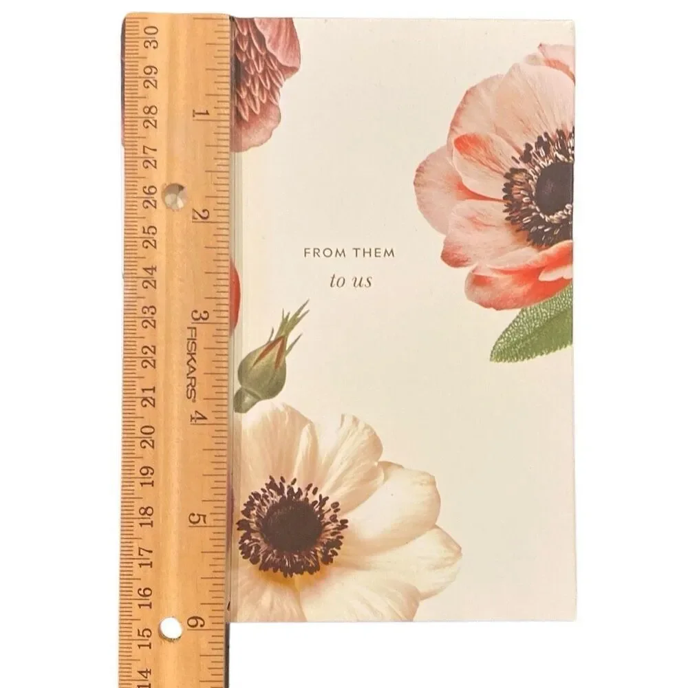 Kate Spade Gift Log Book Tracker Floral Cover 6”x4.5” Wedding Shower Birthday